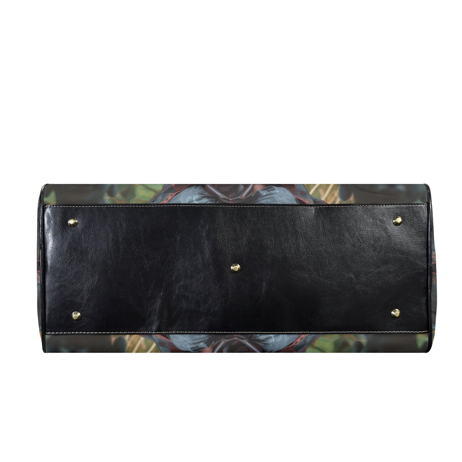 With the Budhas — Large Leather Bag
