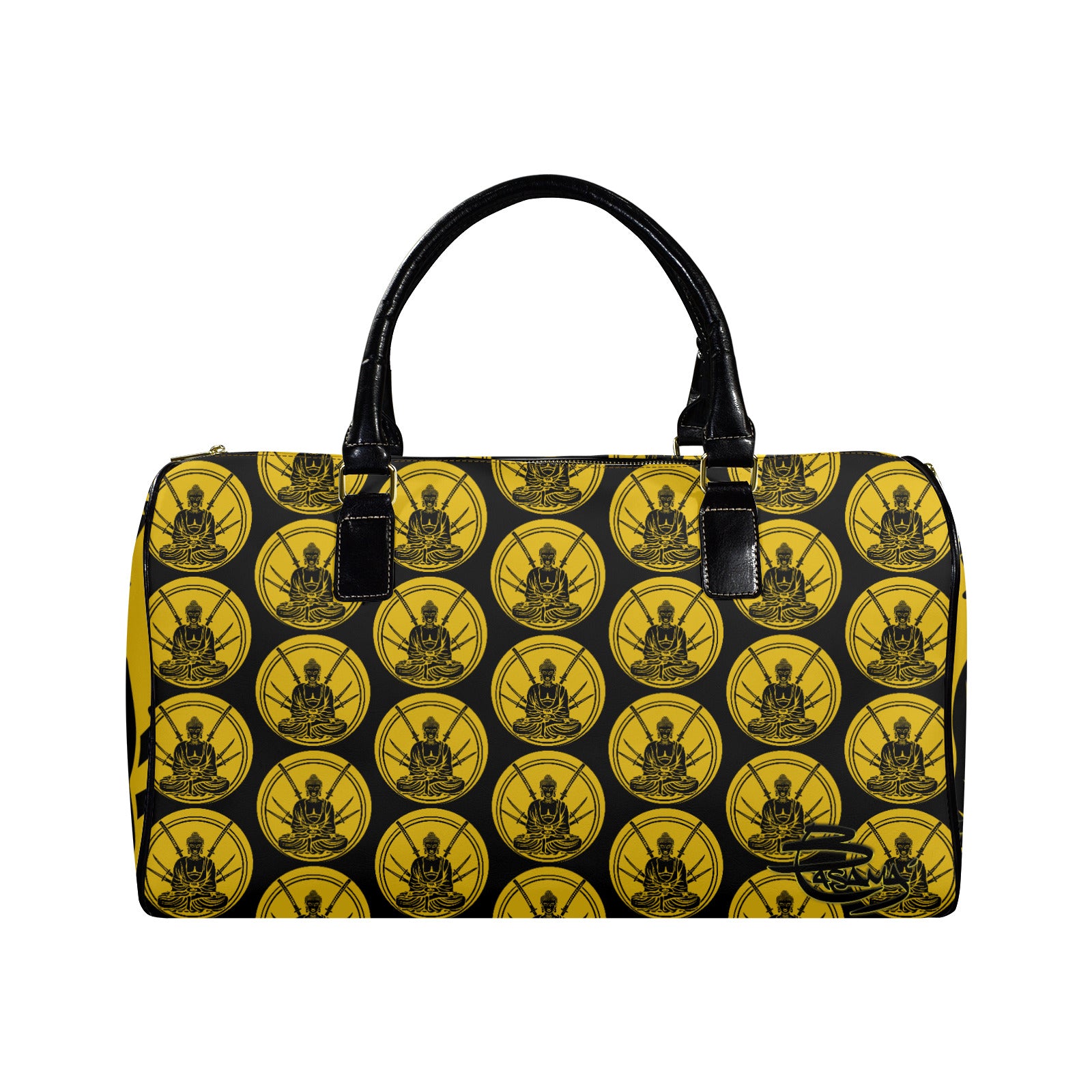 Budha Mon Gold — Large Leather Bag
