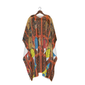 3 akht faux Silk Caftan Robe