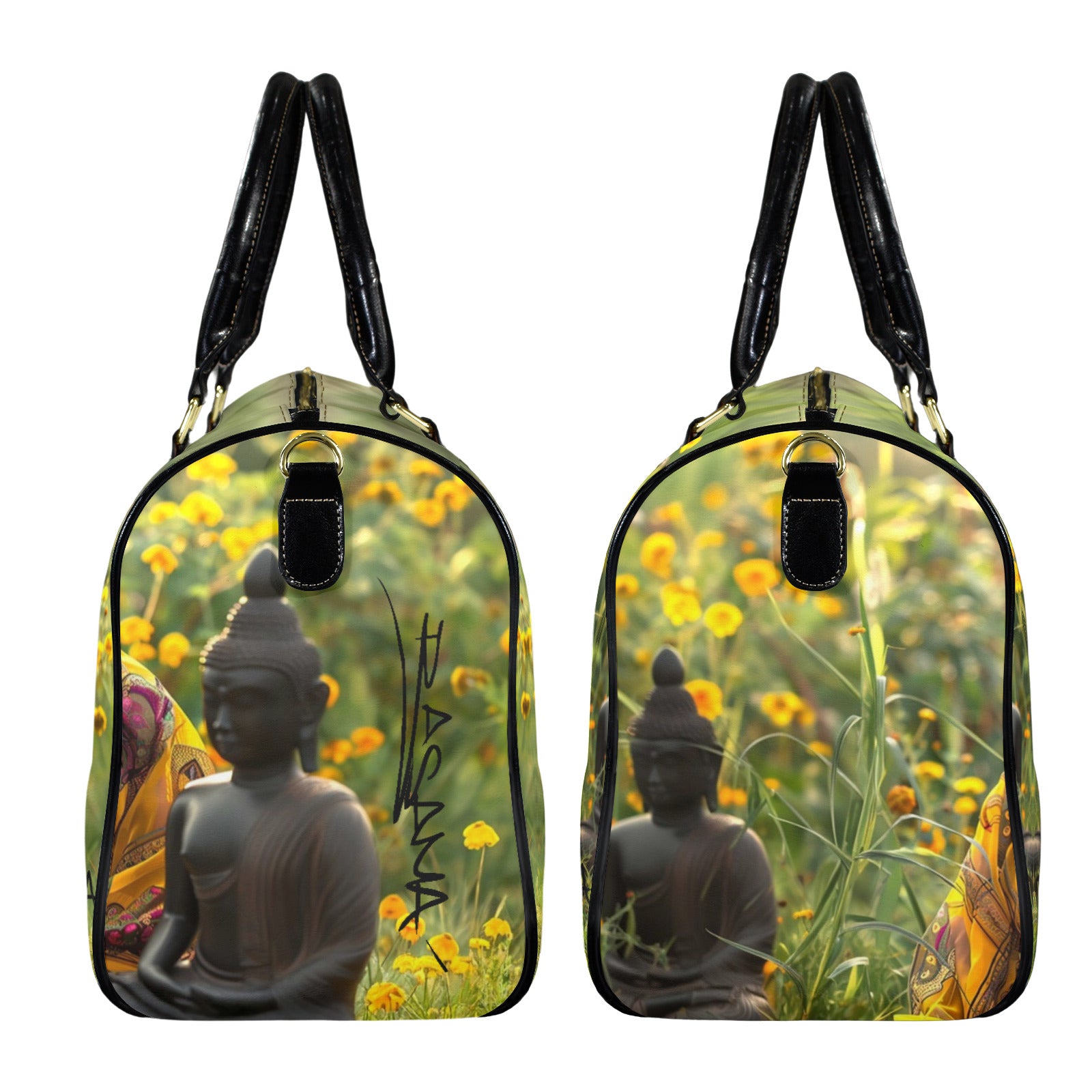 Budha Fields — Large Leather Bag