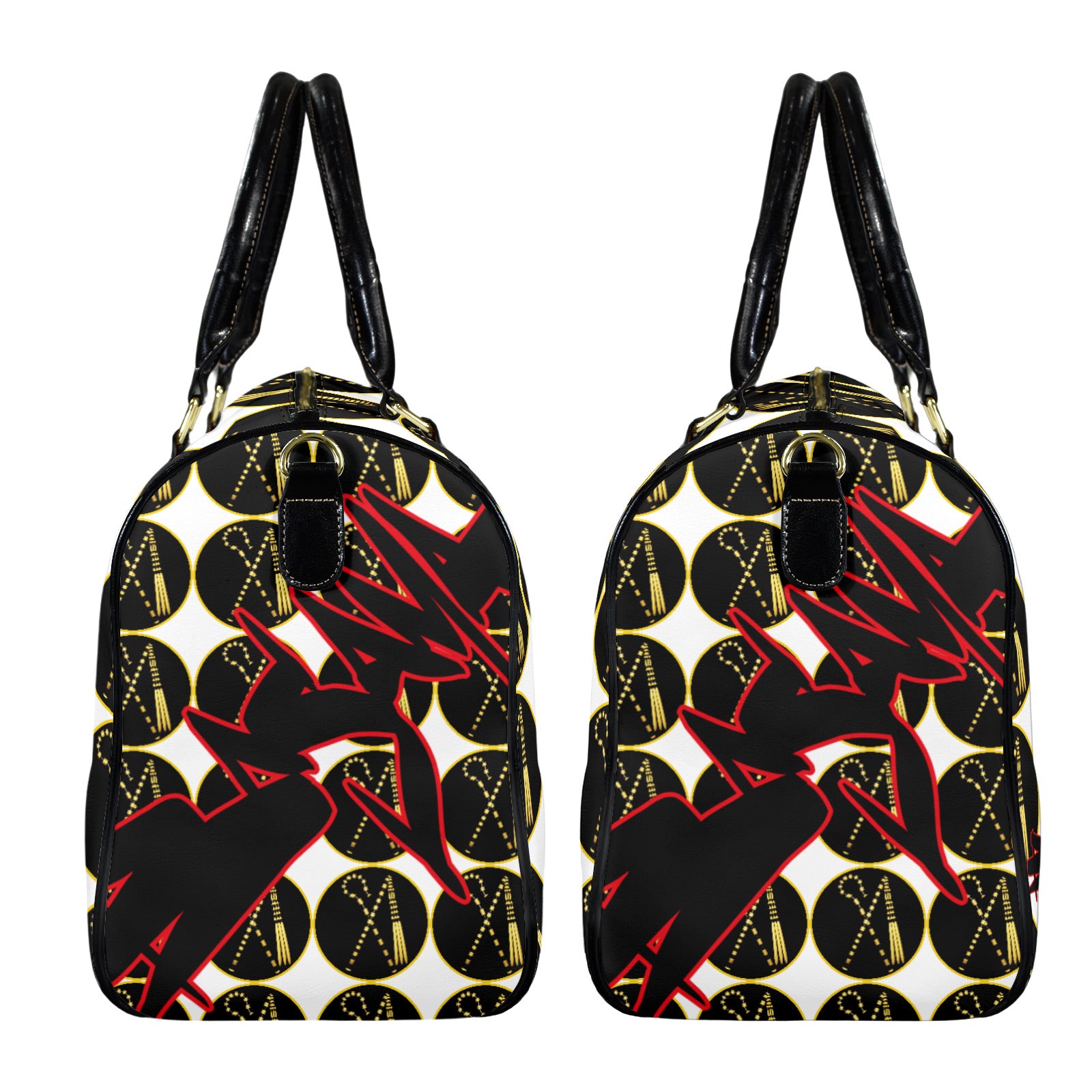 Crook and Flail — Large Leather Bag