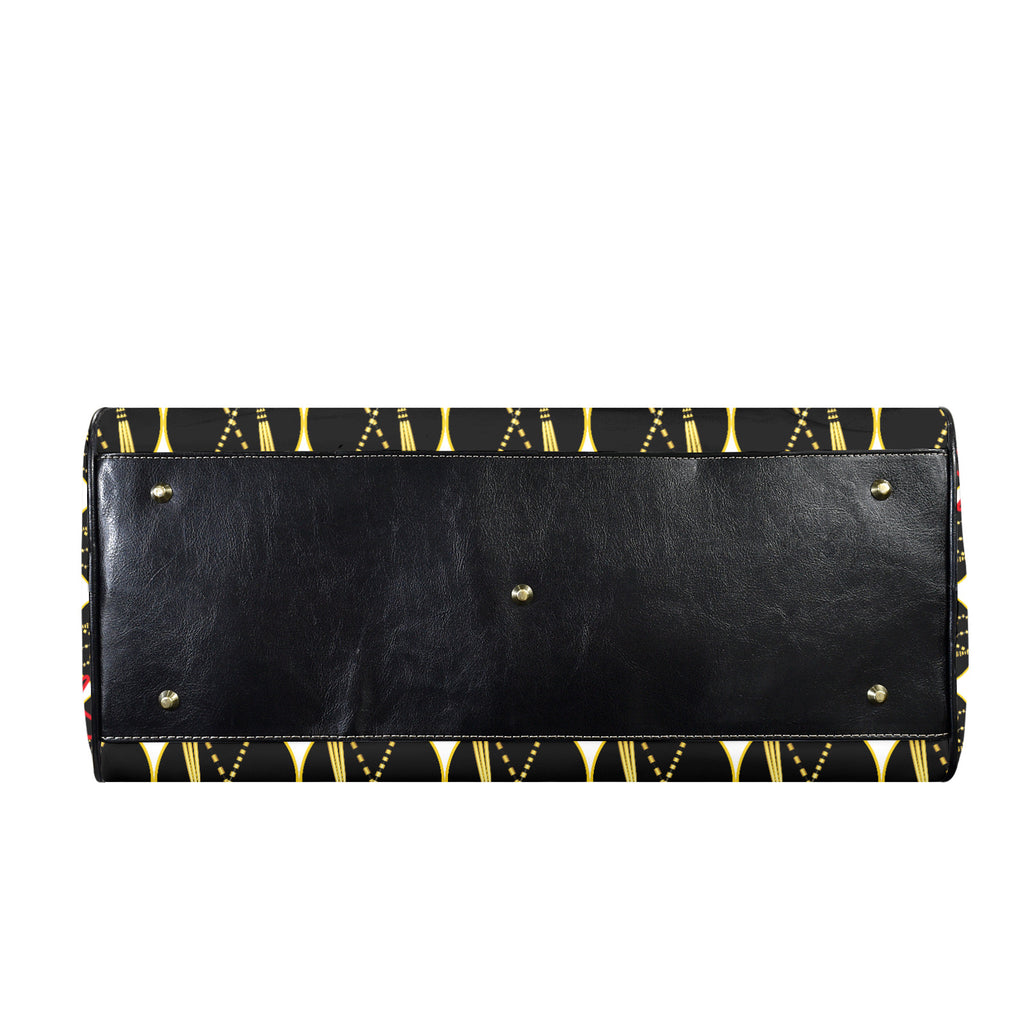 Crook and Flail — Large Leather Bag