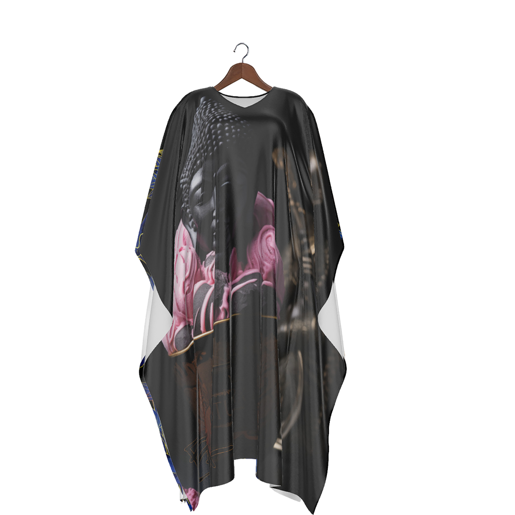 Budha Ice cream, Strawberry Faux silk Caftan