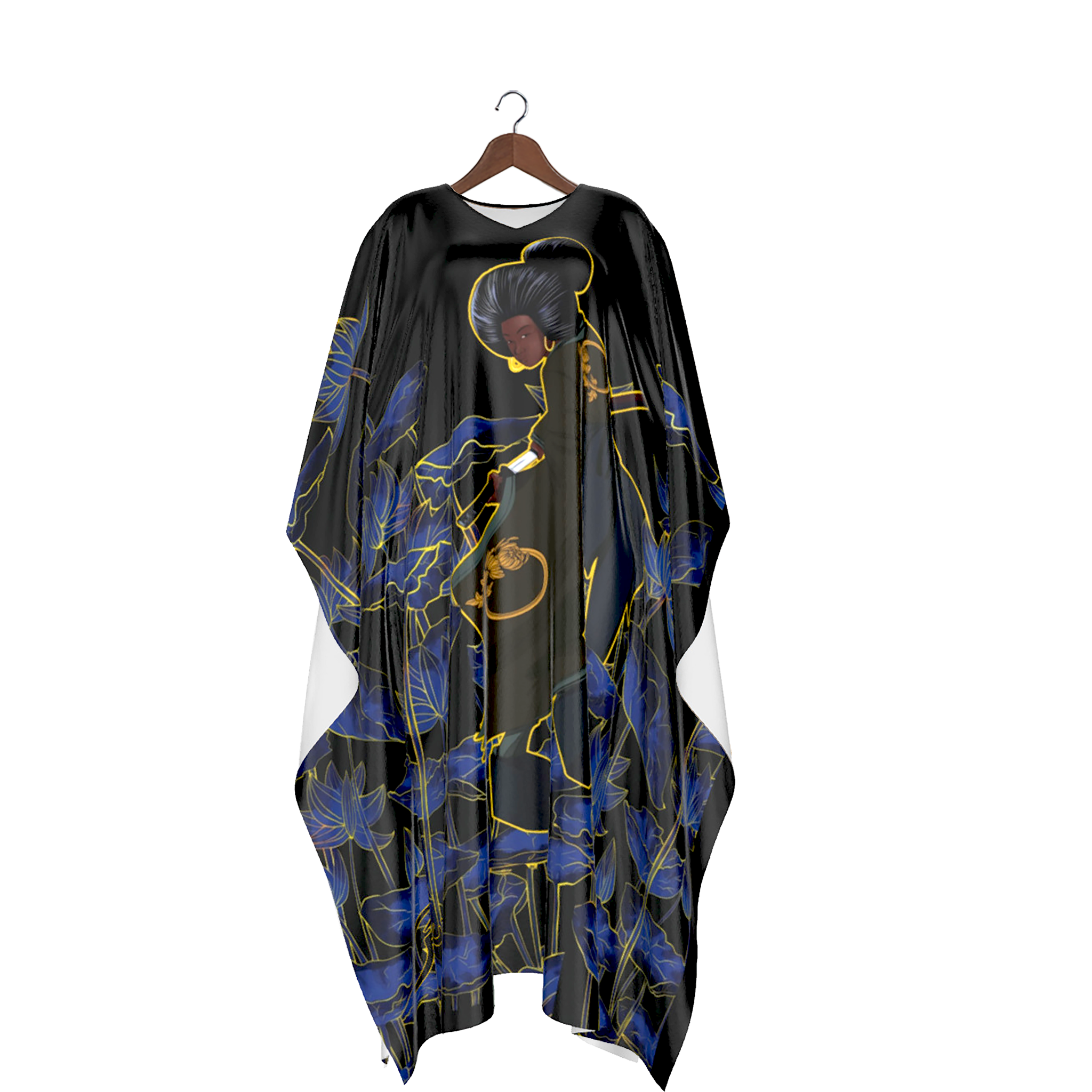 She and her sword Caftan