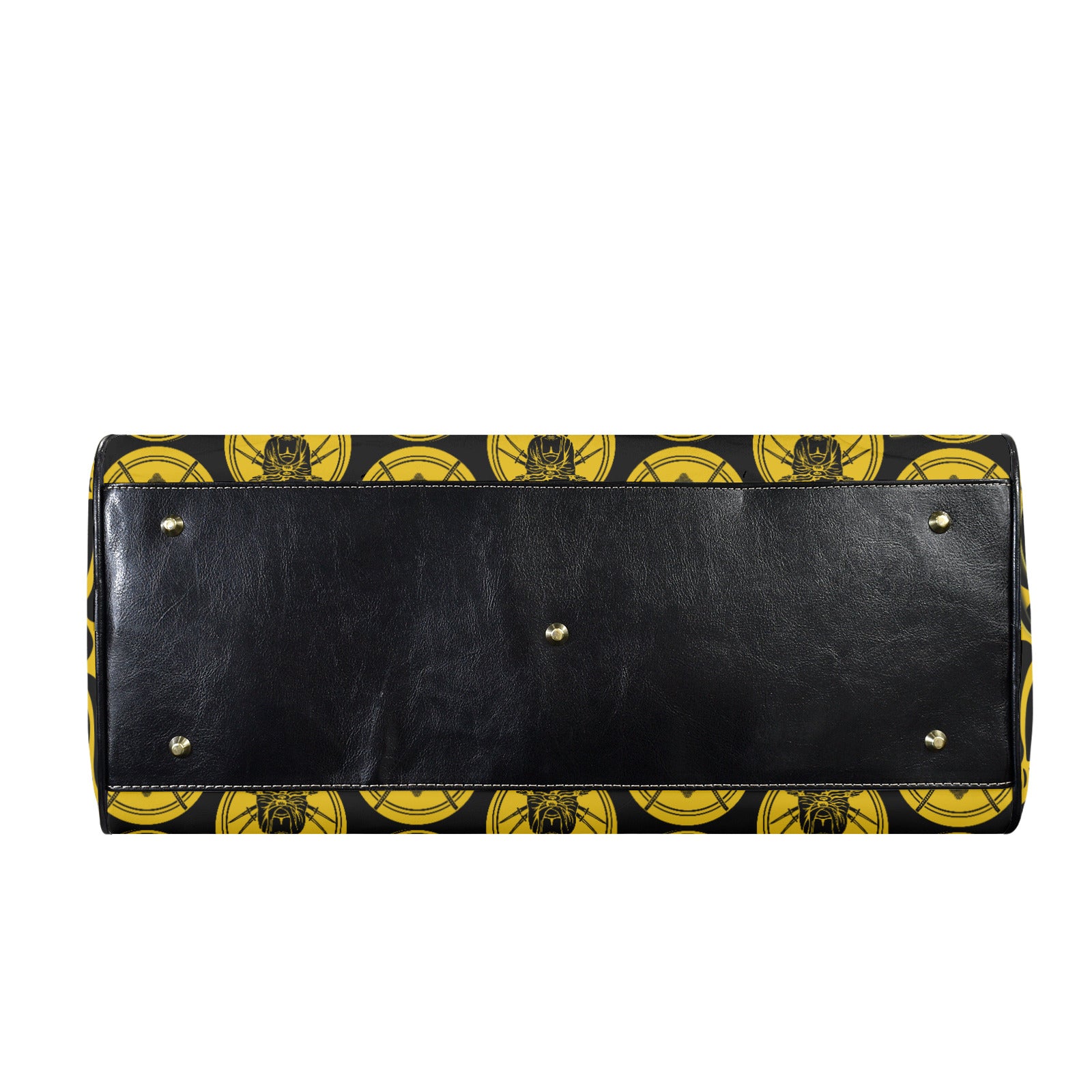 Budha Mon Gold — Large Leather Bag