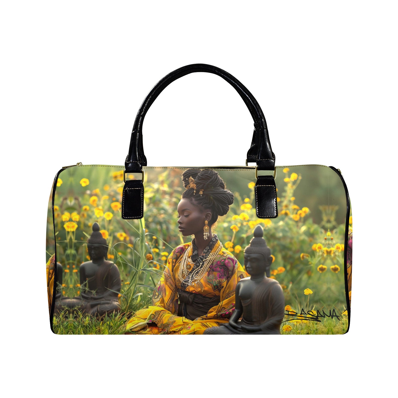 Budha Fields — Large Leather Bag
