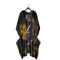 Her Sword Among the Chrysanthemum — Faux Silk Kaftan