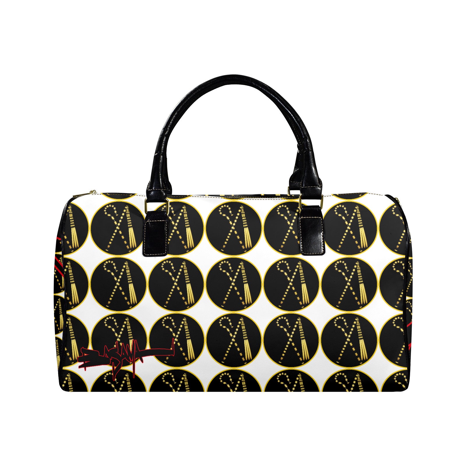 Crook and Flail — Large Leather Bag