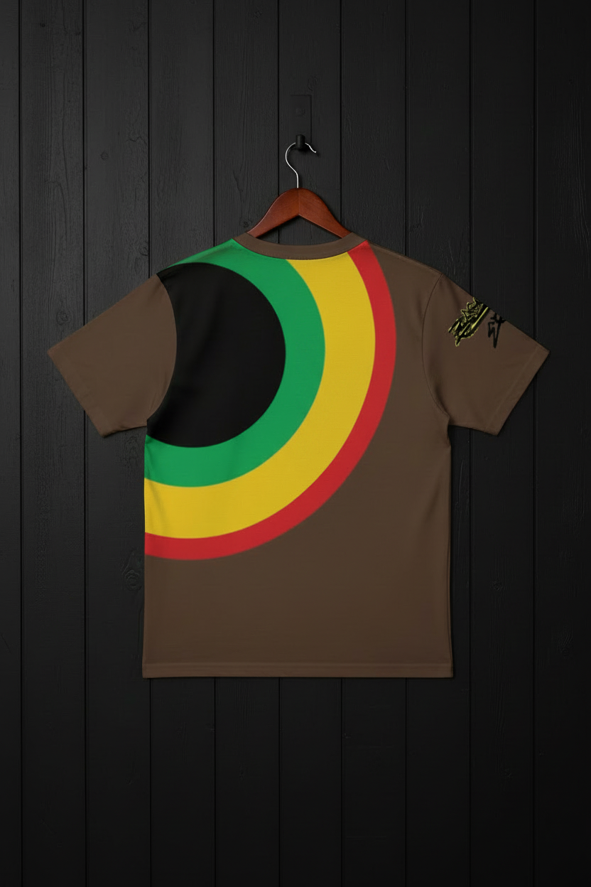 Back black wood wall loose sleeves